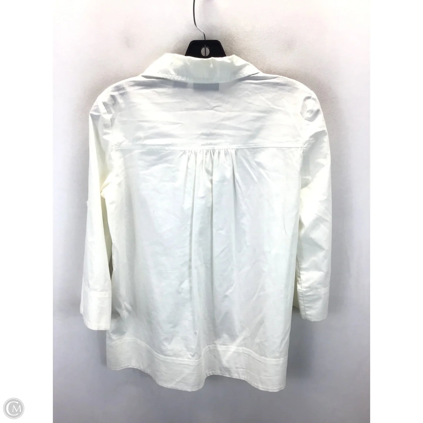 Top Long Sleeve By New York And Co In White, Size: S
