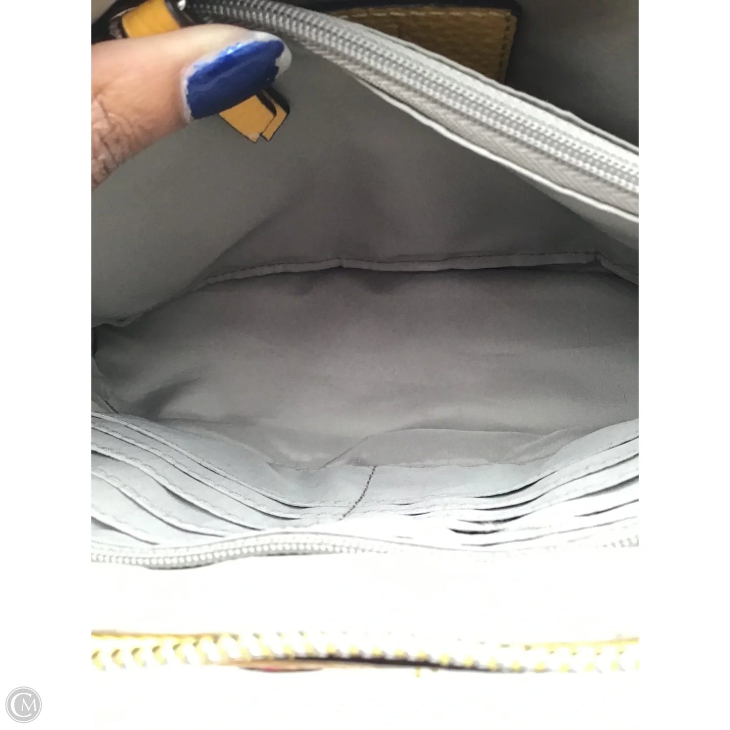 Crossbody Leather By Anne Klein, Size: Medium
