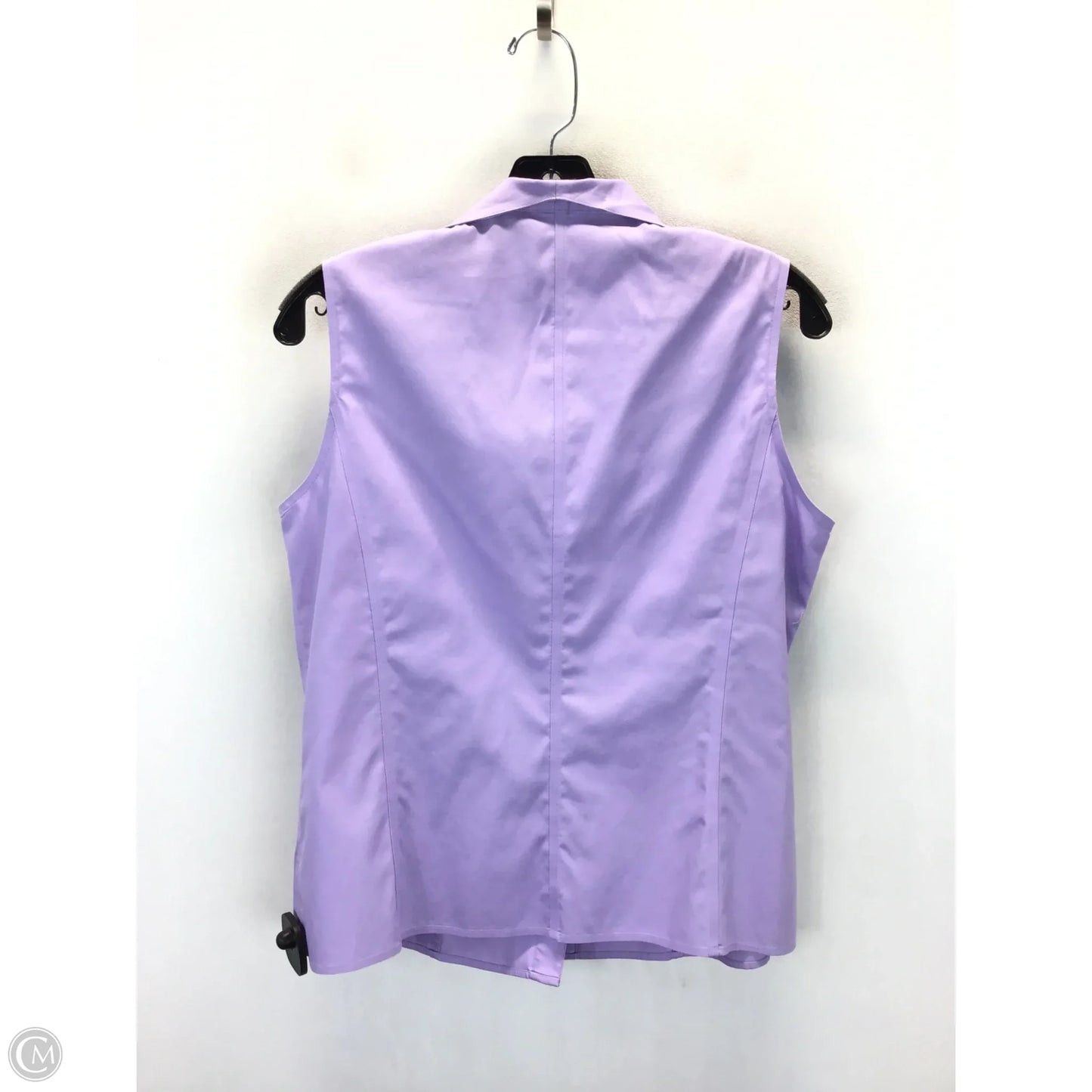 Top Sleeveless By New York And Co In Purple, Size: 8