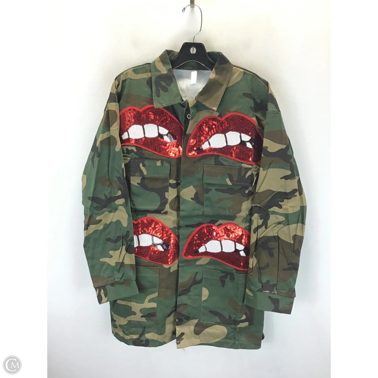 Jacket Other By Clothes Mentor In Camouflage Print, Size: L