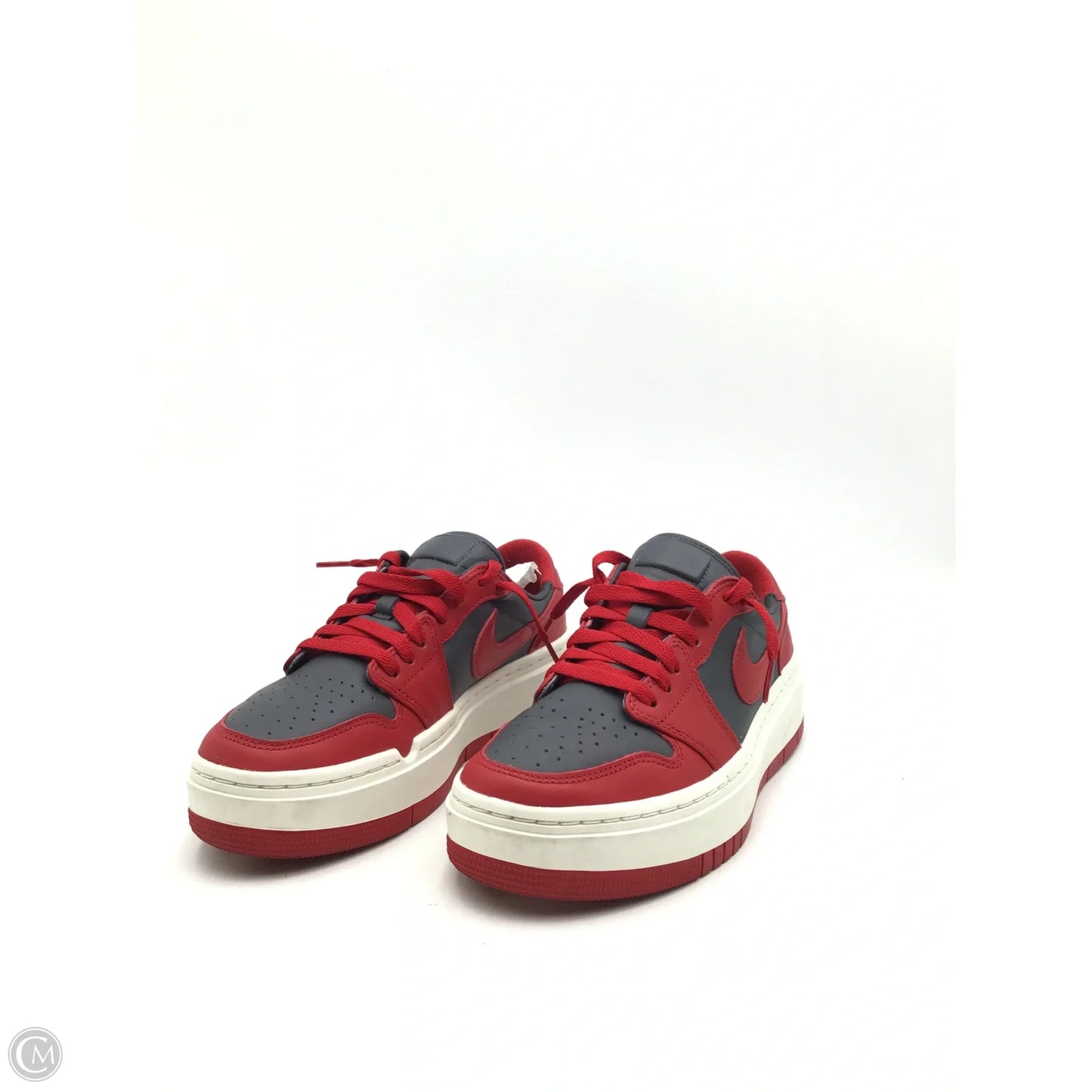 Shoes Athletic By Nike In Grey & Red, Size: 8.5