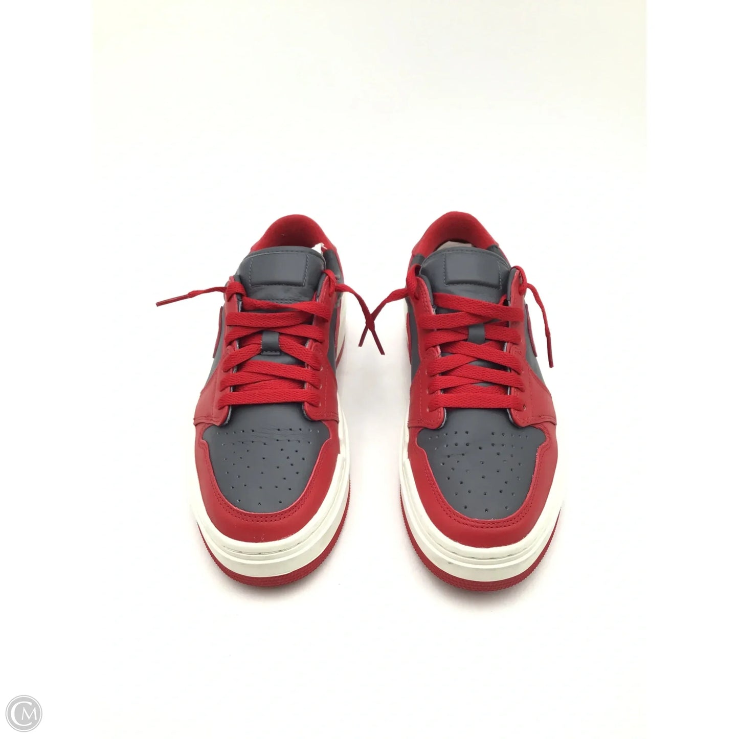Shoes Athletic By Nike In Grey & Red, Size: 8.5