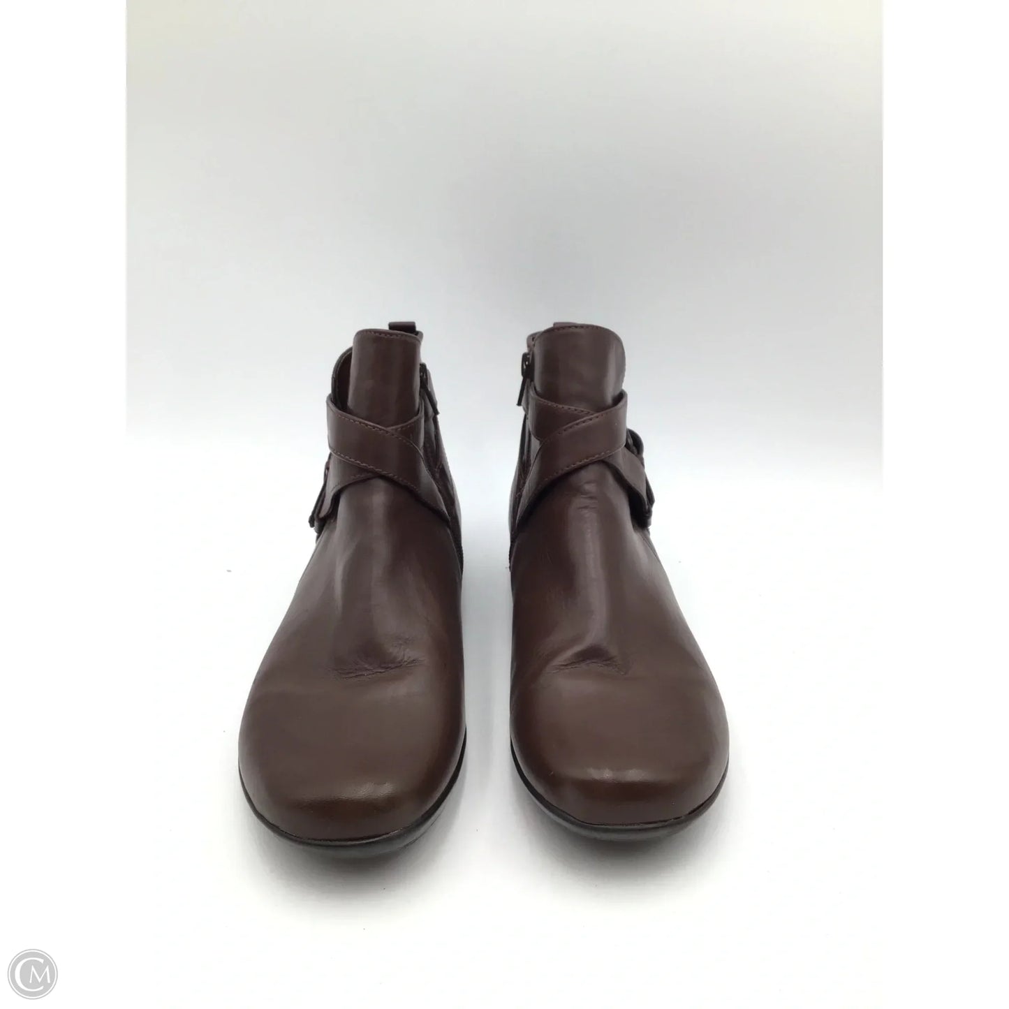 Boots Ankle Flats By Naturalizer In Brown, Size: 8