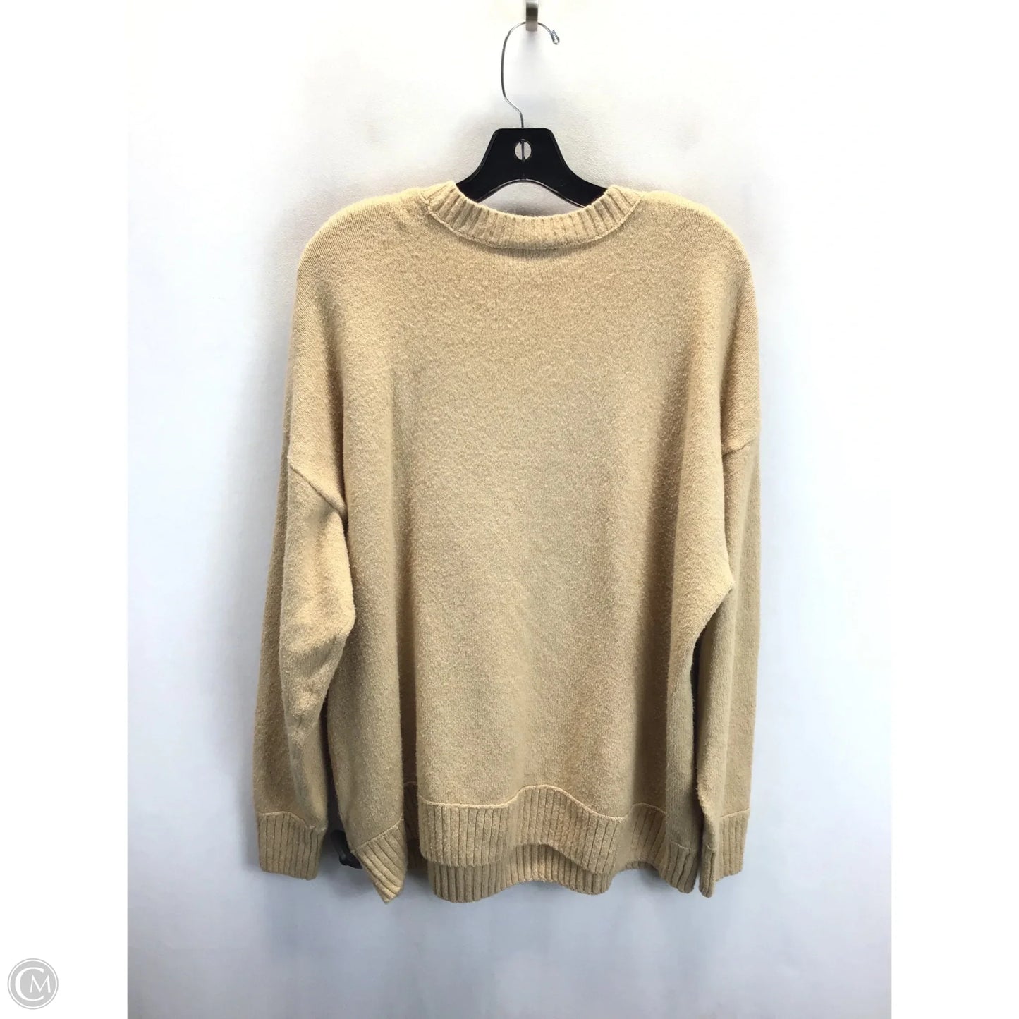 Sweater By Lane Bryant In Tan, Size: 18