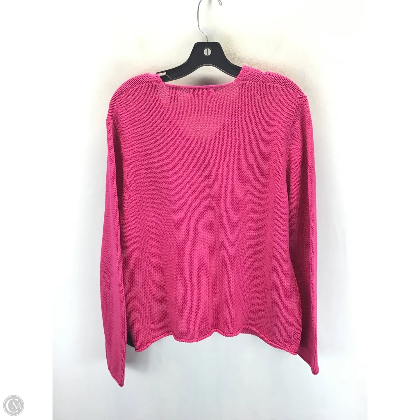 Cardigan By Valerie Stevens In Pink, Size: L