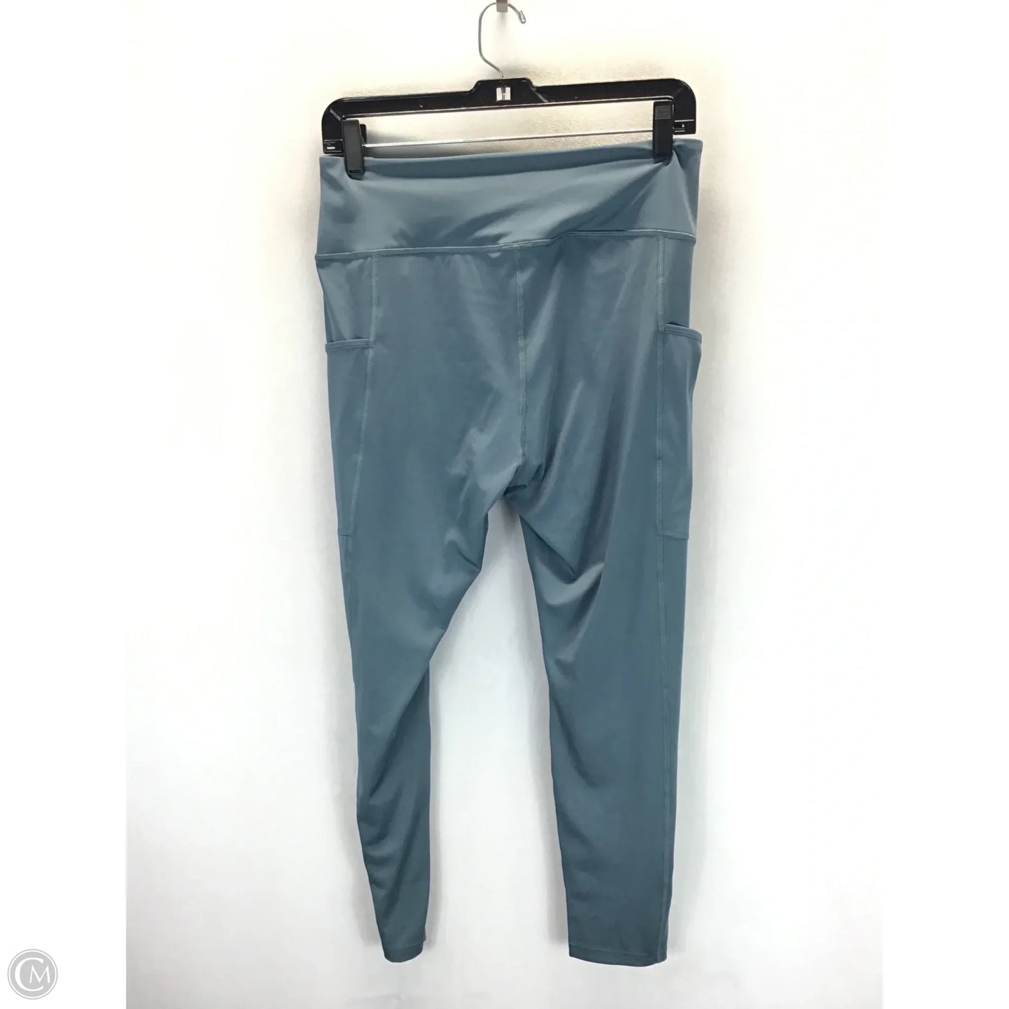 Athletic Leggings By Gym Shark In Blue, Size: Xl