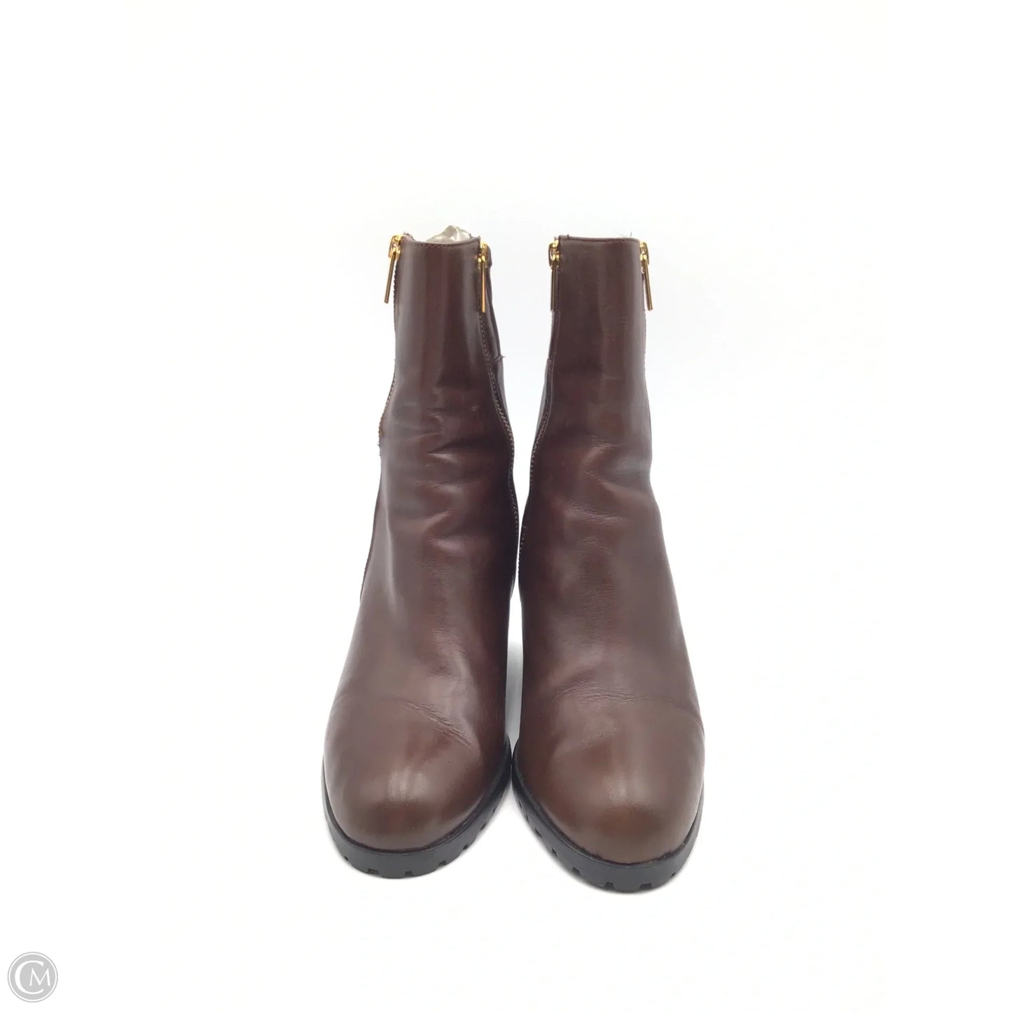 Boots Designer By Michael Kors In Brown, Size: 10