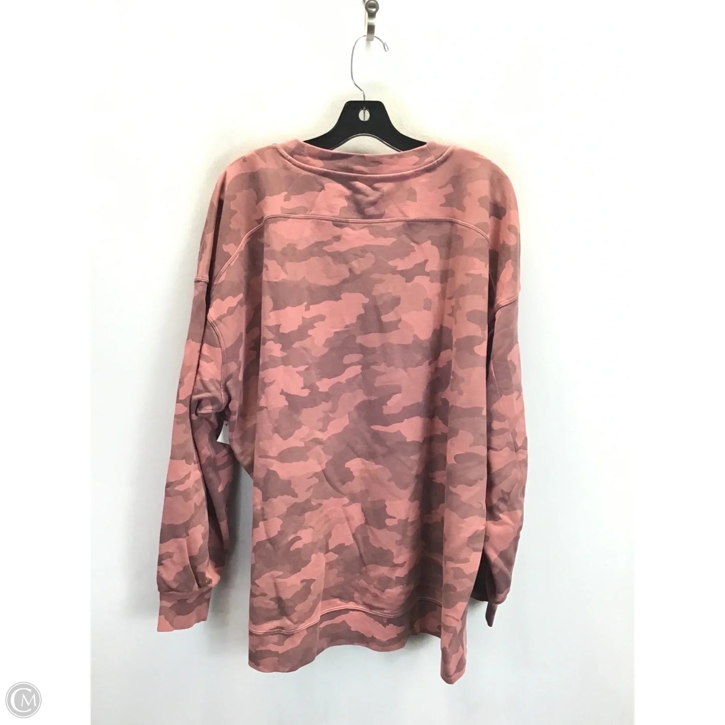Sweatshirt Collar By Lululemon In Pink, Size: 16