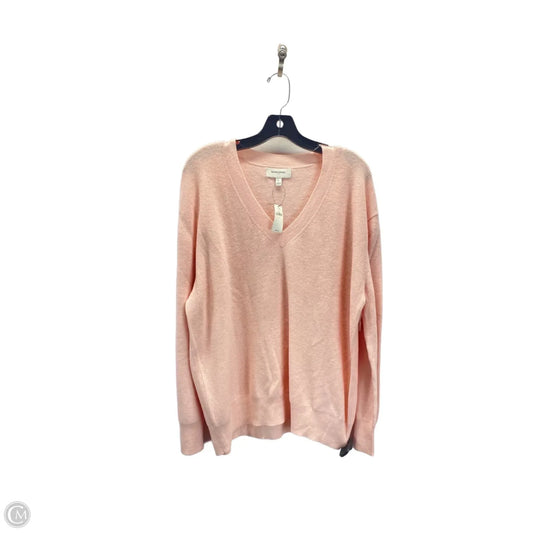 Sweater By Banana Republic In Pink, Size: L