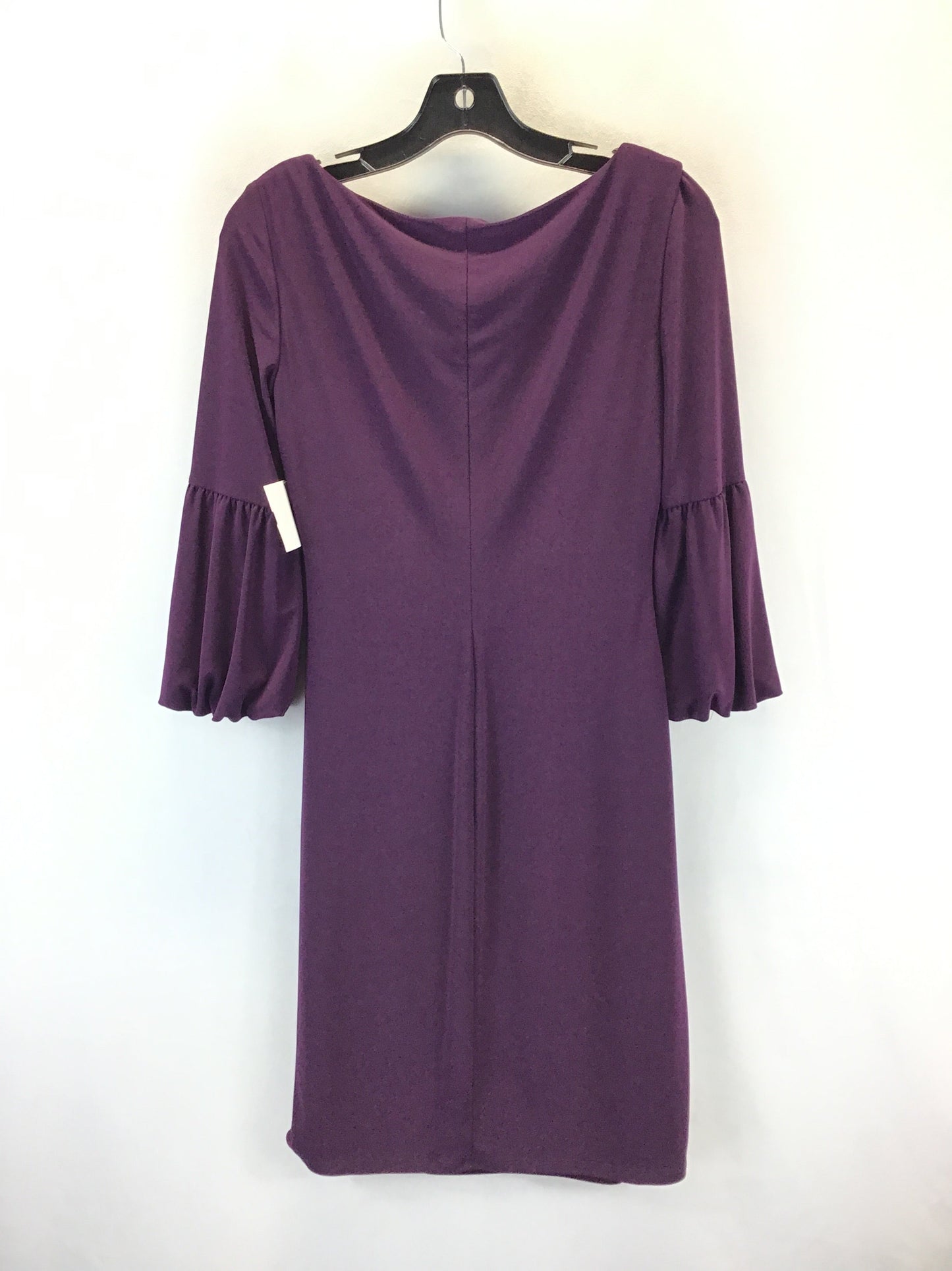 Dress Casual Midi By Lauren By Ralph Lauren In Purple, Size: 4