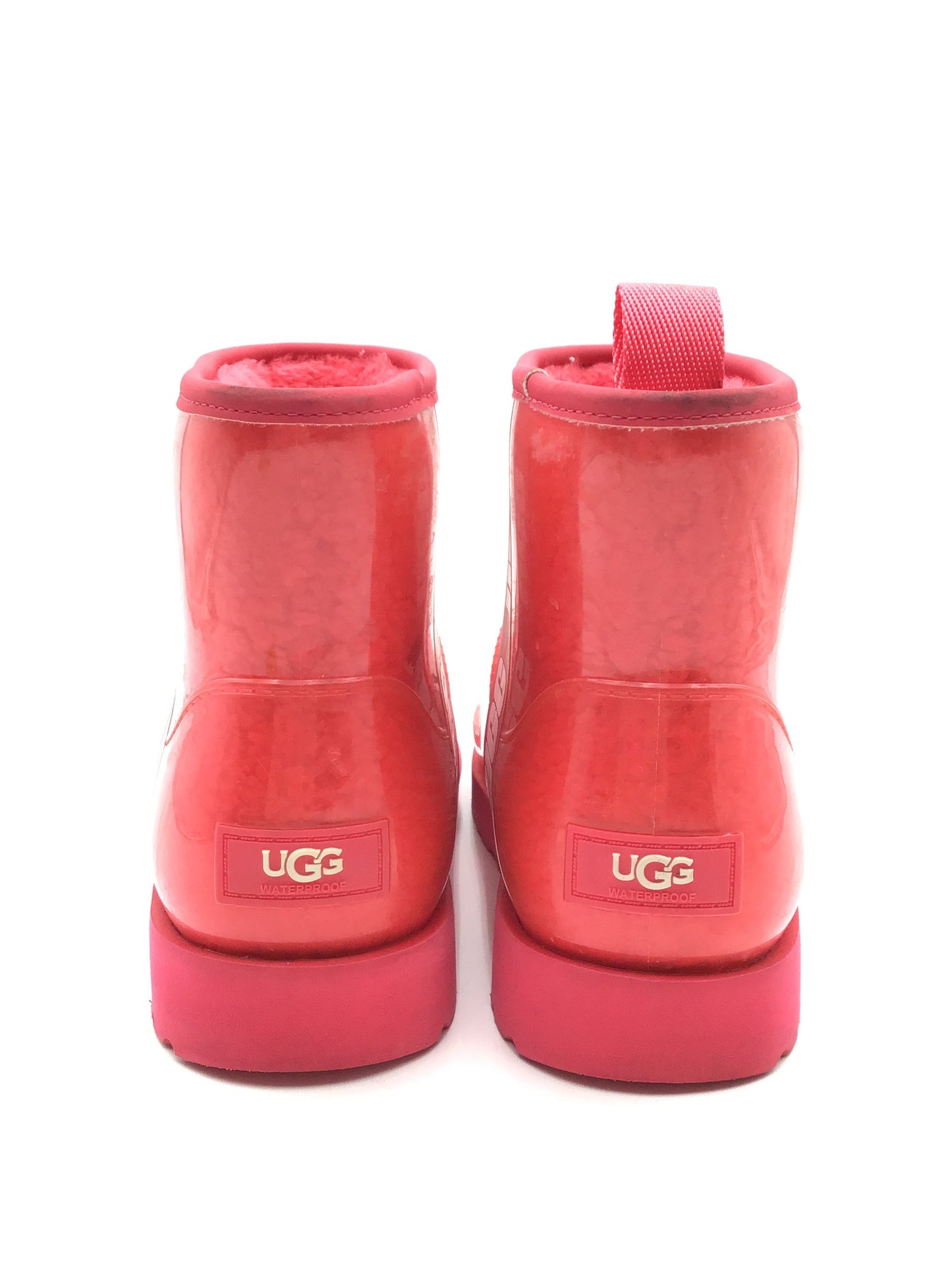 Boots Designer By Ugg In Pink, Size: 7