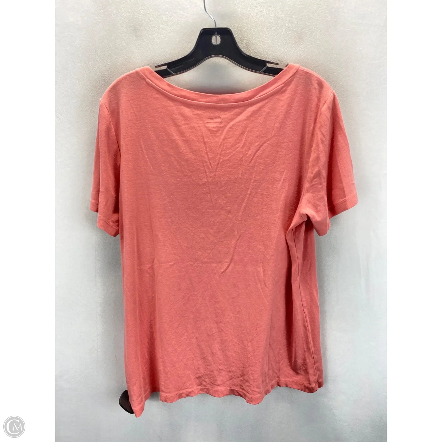 Top Short Sleeve By Style And Co Collection Women In Peach, Size: 1x