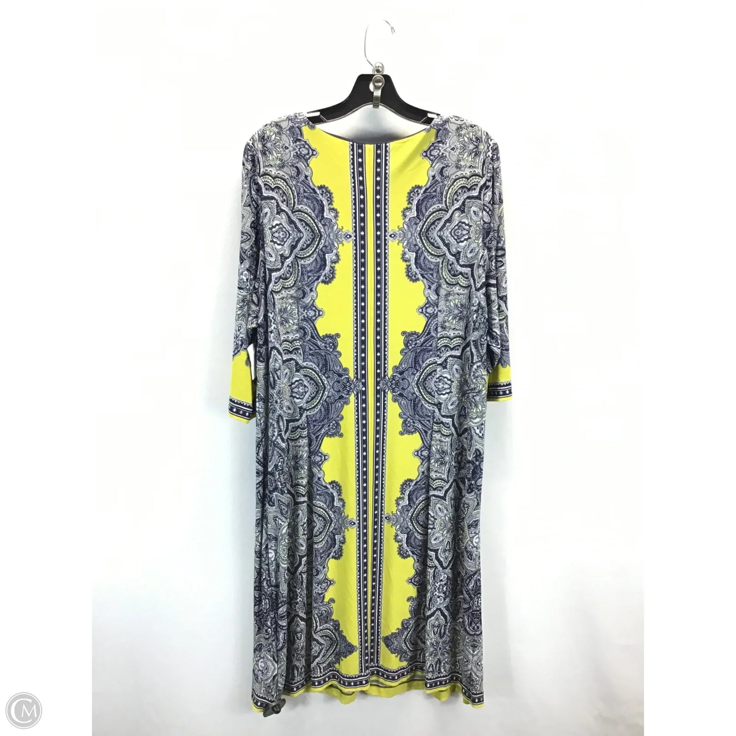 Dress Casual Midi By Sandra Darren In Multi-colored, Size: 20