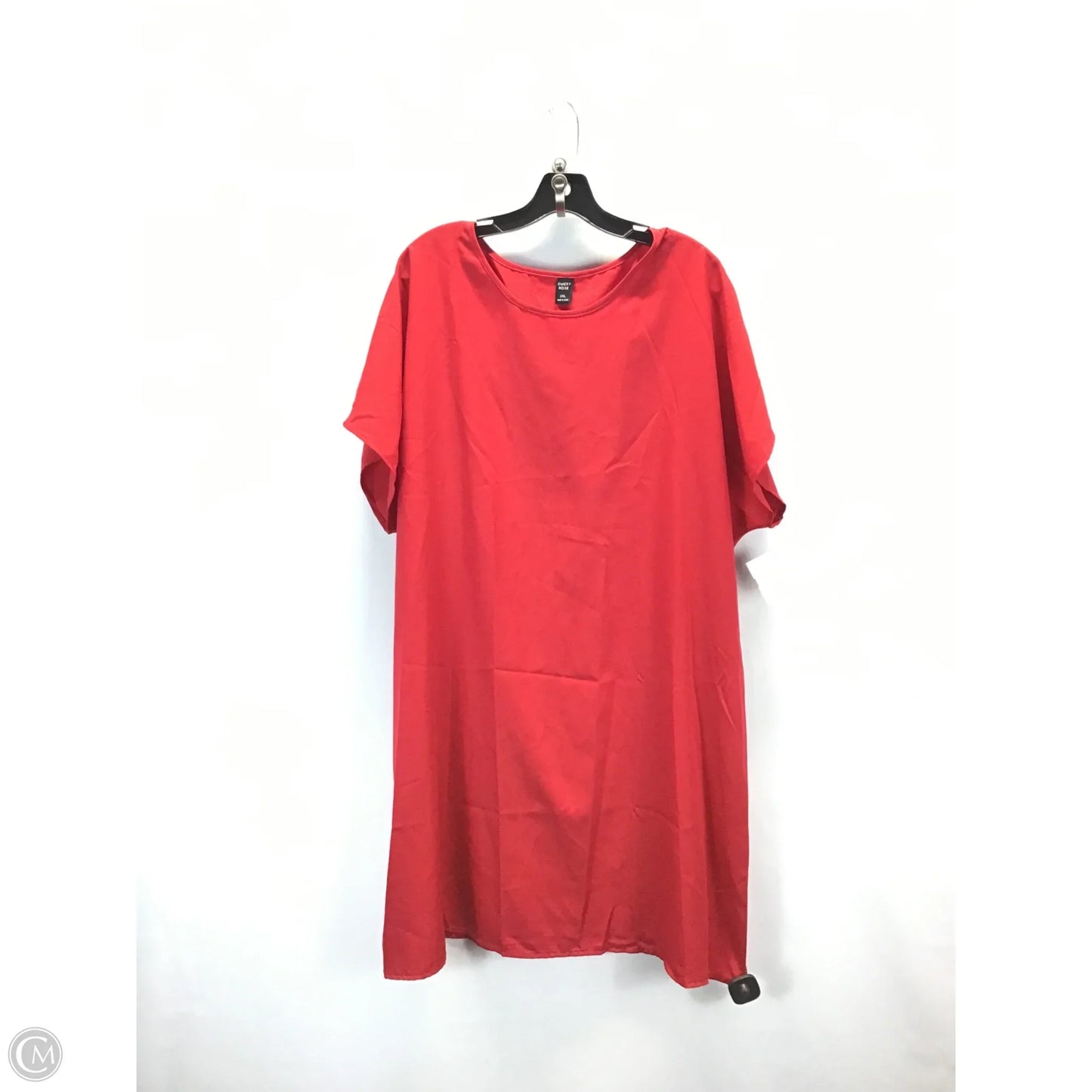 Dress Casual Midi By Clothes Mentor In Red, Size: 2x