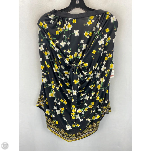 Top Sleeveless By International Concepts In Floral Print, Size: 3x