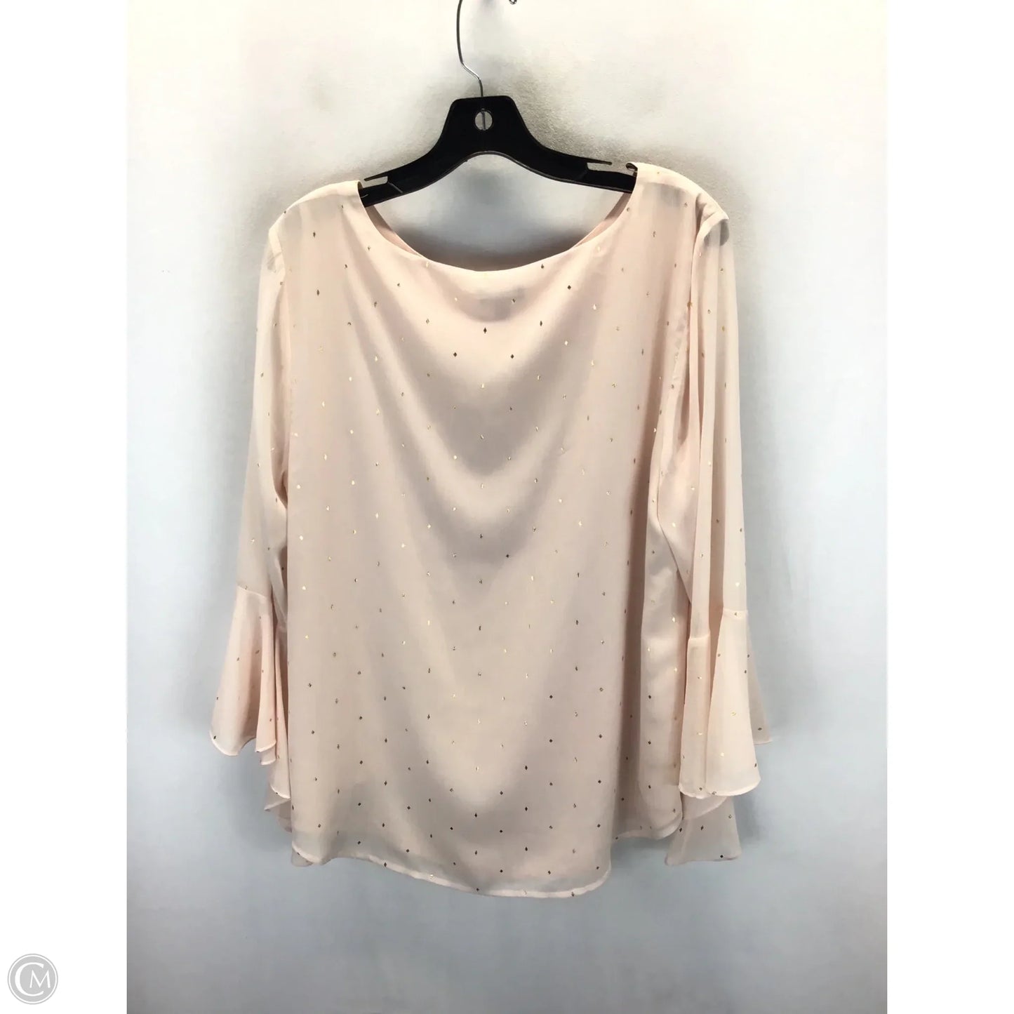 Top Long Sleeve By Vince Camuto In Pink, Size: L