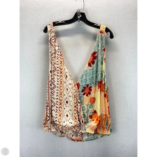Top Sleeveless By Free People In Multi-colored, Size: Xl