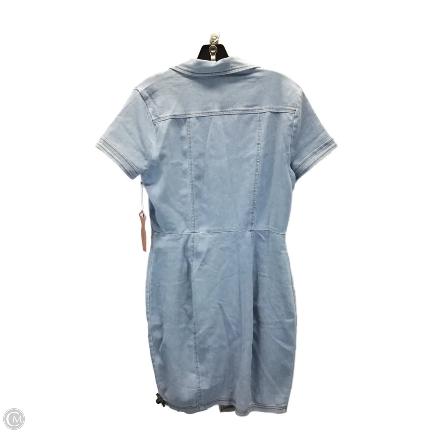 Dress Casual Midi By Haute Monde In Blue, Size: Xl
