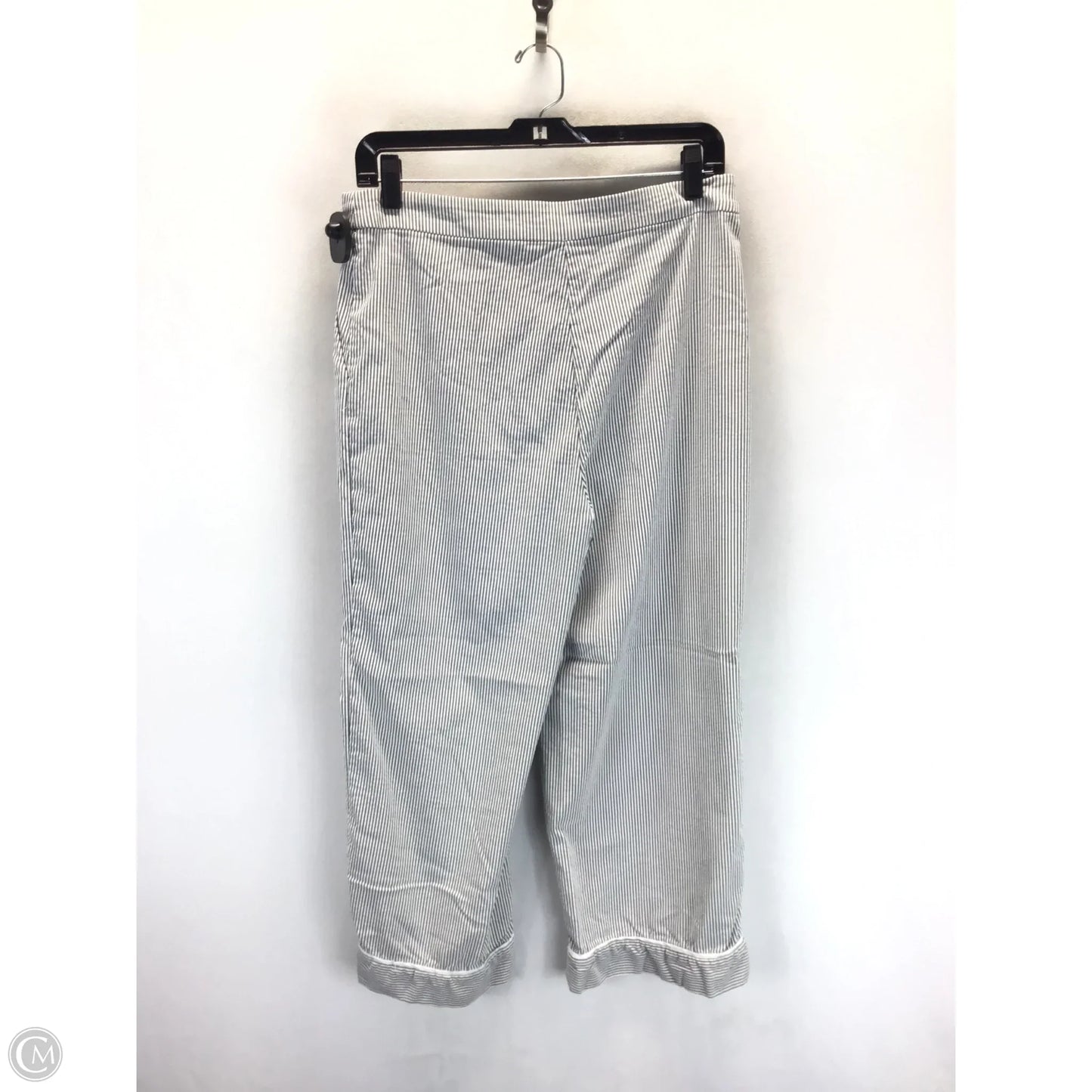 Pants Cropped By Zac And Rachel In Striped Pattern, Size: 10