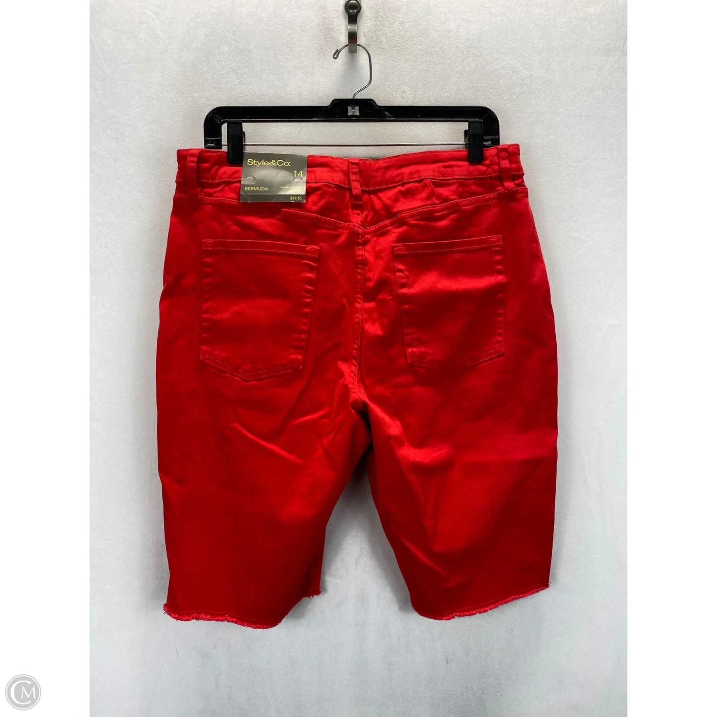 Shorts By Style And Company In Red, Size: 14