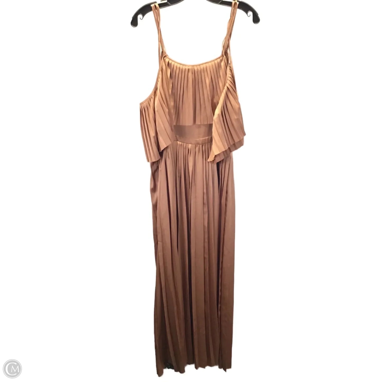 Dress Casual Maxi By Banana Republic In Copper, Size: 10