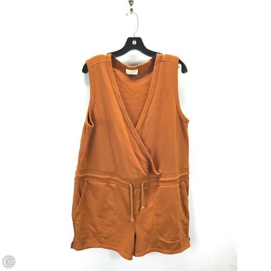 Romper By Universal Thread In Tan, Size: Xxl