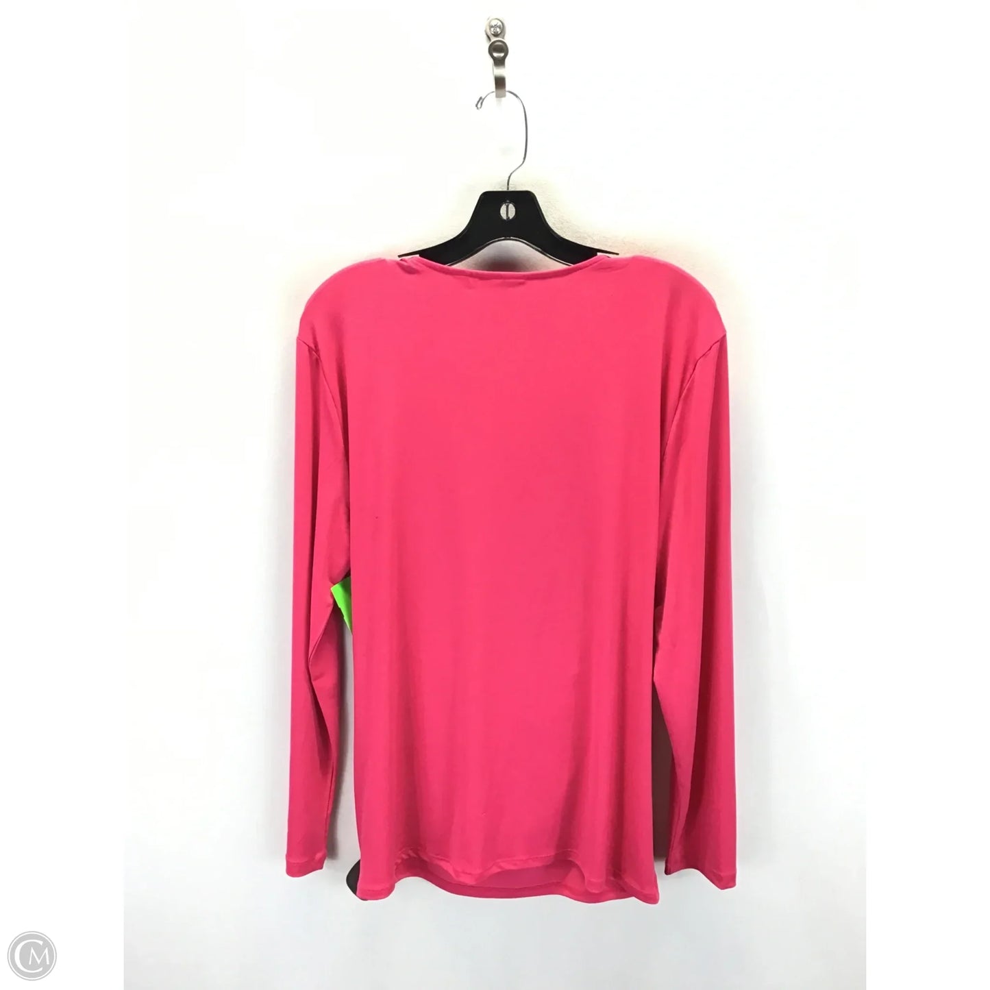 Top Long Sleeve By New York And Co In Pink, Size: Xl