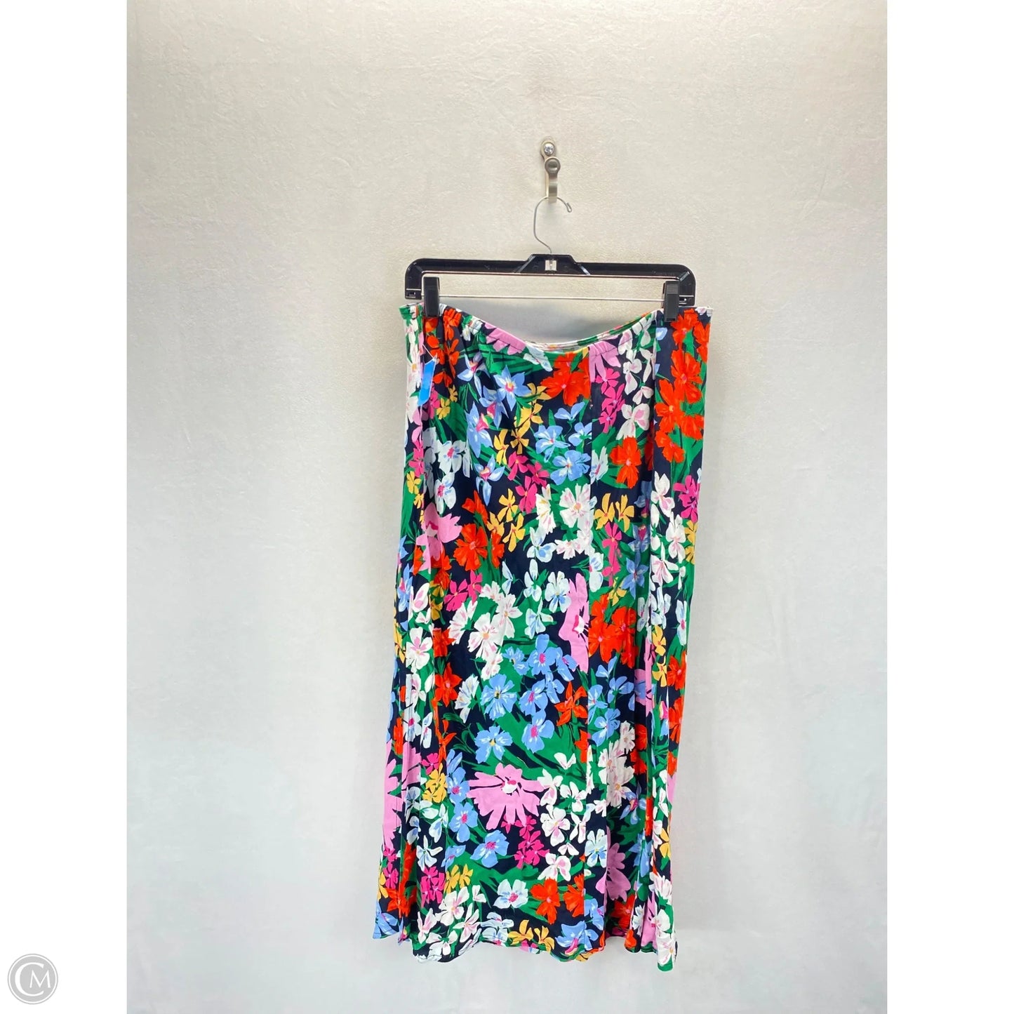 Skirt Midi By Old Navy In Floral Print, Size: 2x