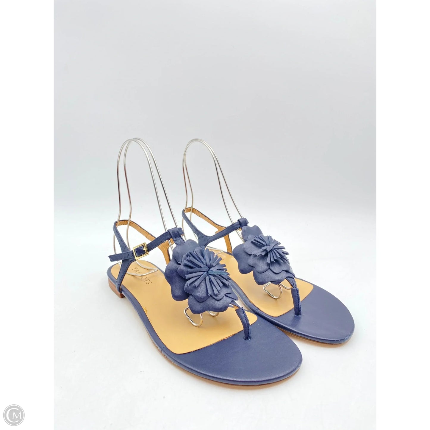 Sandals Flats By Talbots In Navy, Size: 9