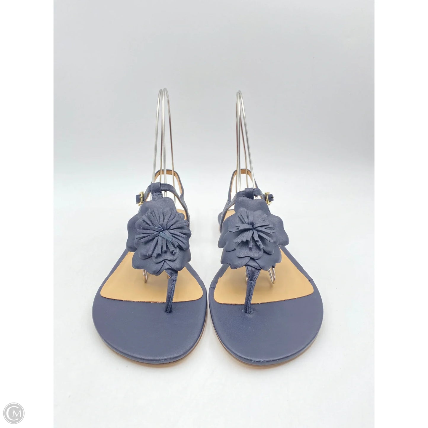 Sandals Flats By Talbots In Navy, Size: 9