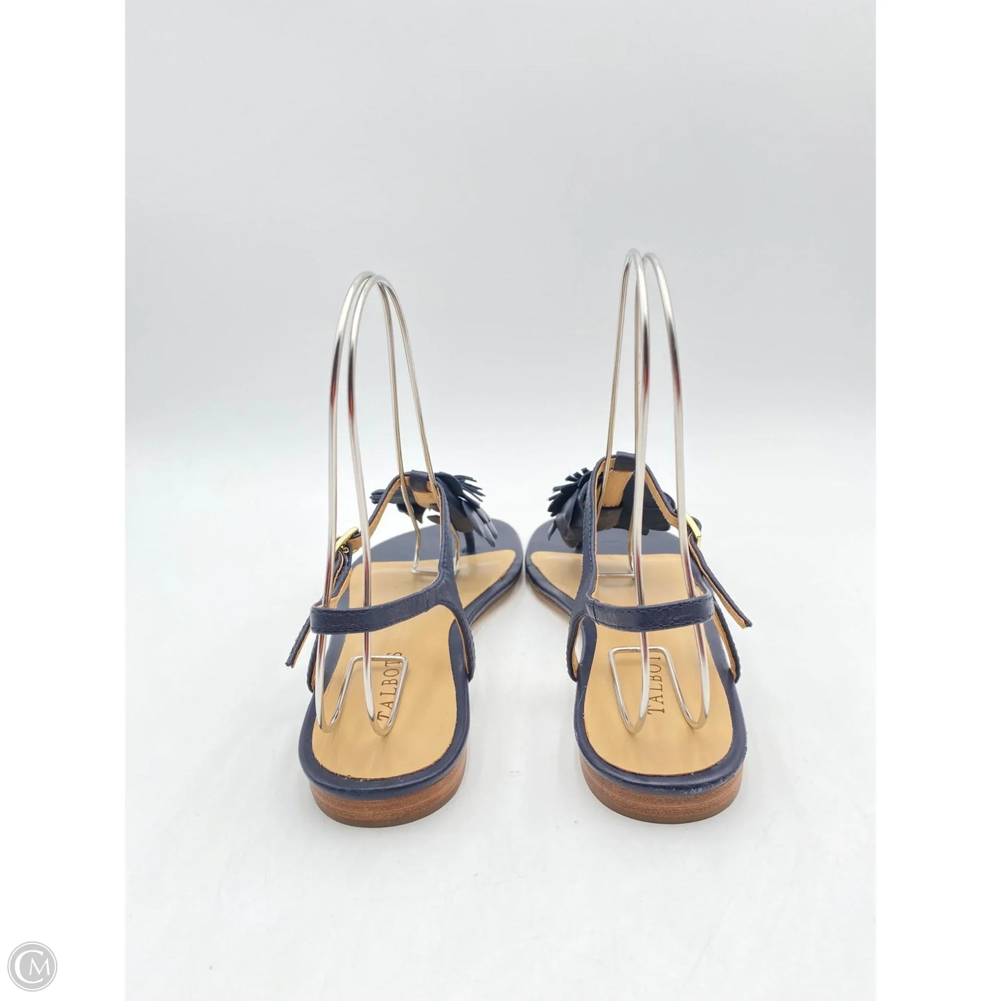 Sandals Flats By Talbots In Navy, Size: 9
