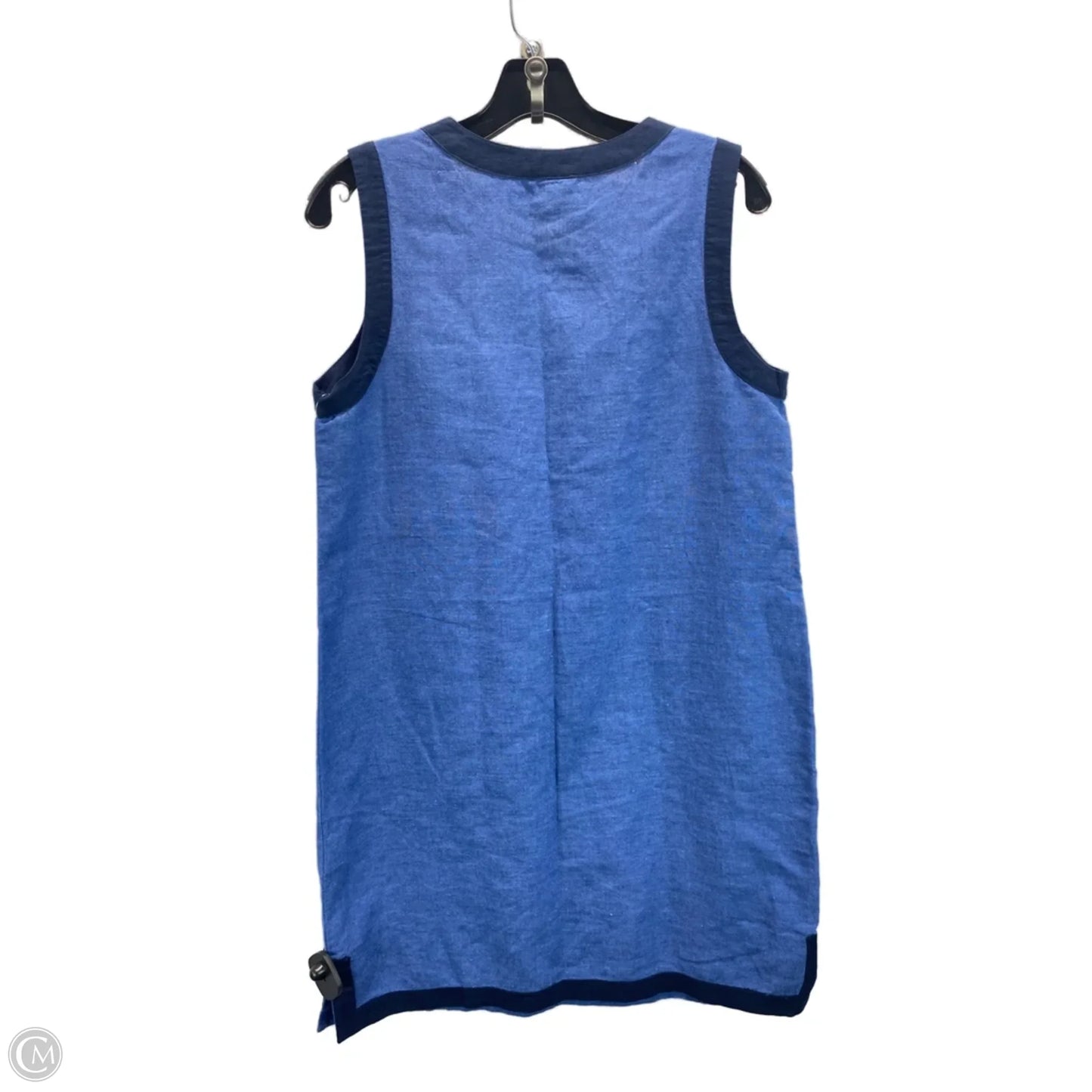 Dress Casual Midi By Nautica In Blue, Size: M