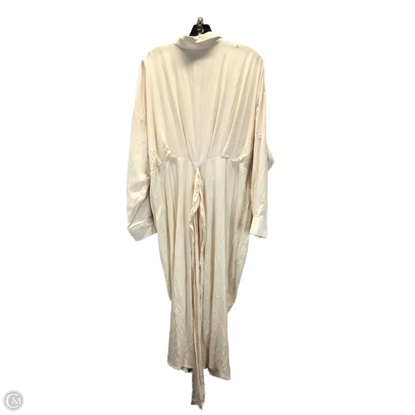 Dress Casual Midi By Fashion Nova In Beige, Size: 2x