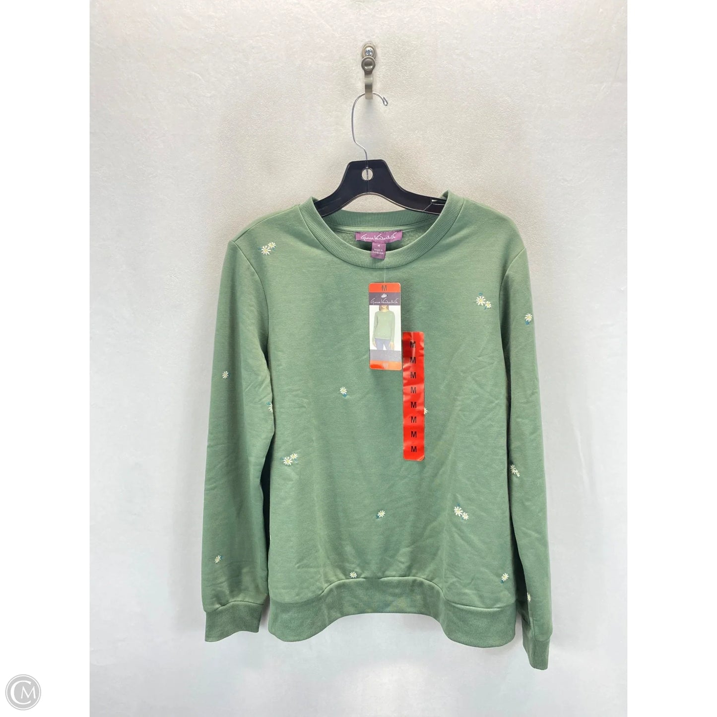 Top Long Sleeve By Gloria Vanderbilt In Grey, Size: M