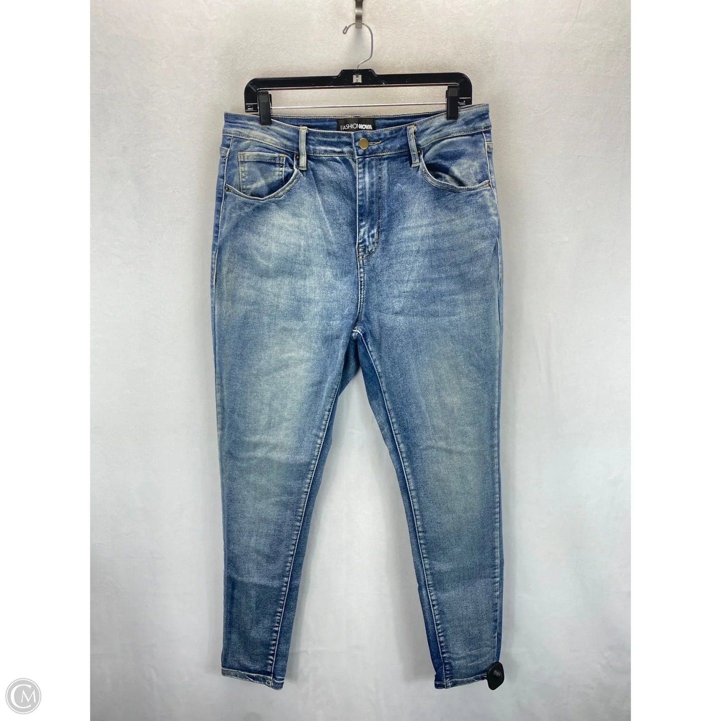 Jeans Skinny By Fashion Nova In Blue, Size: 14