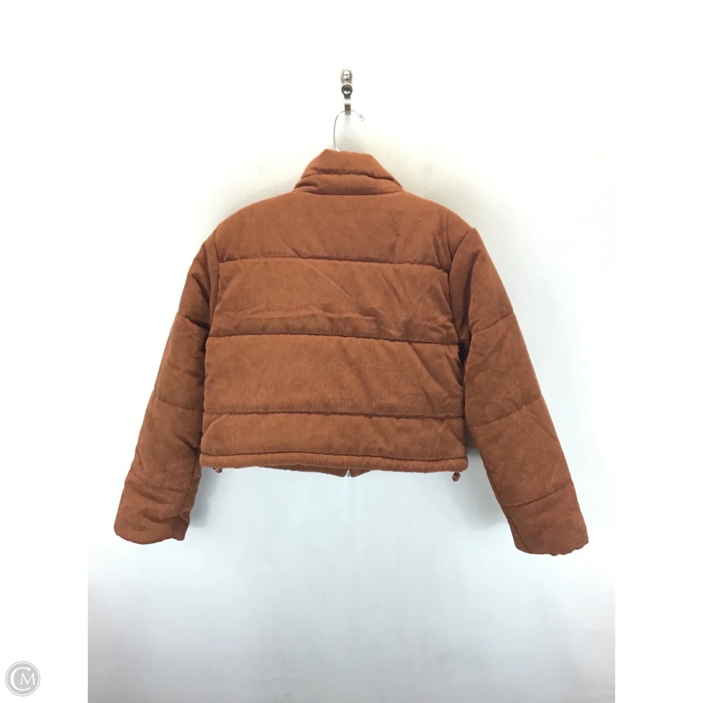 Coat Puffer & Quilted By Ambiance Apparel In Brown, Size: M