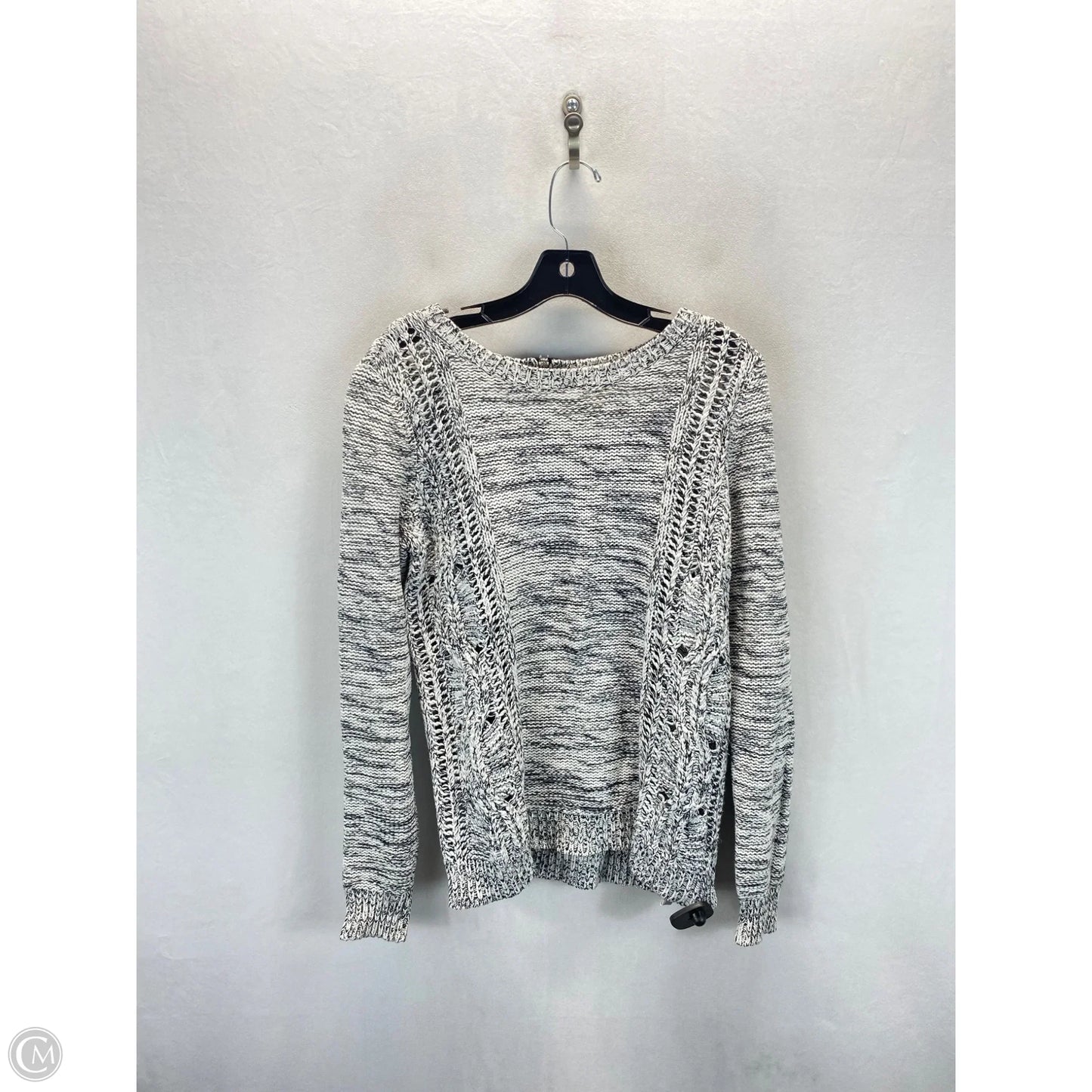 Sweater By Michael By Michael Kors In Black & White, Size: M
