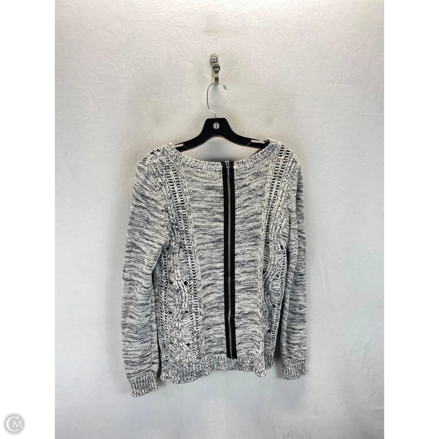 Sweater By Michael By Michael Kors In Black & White, Size: M