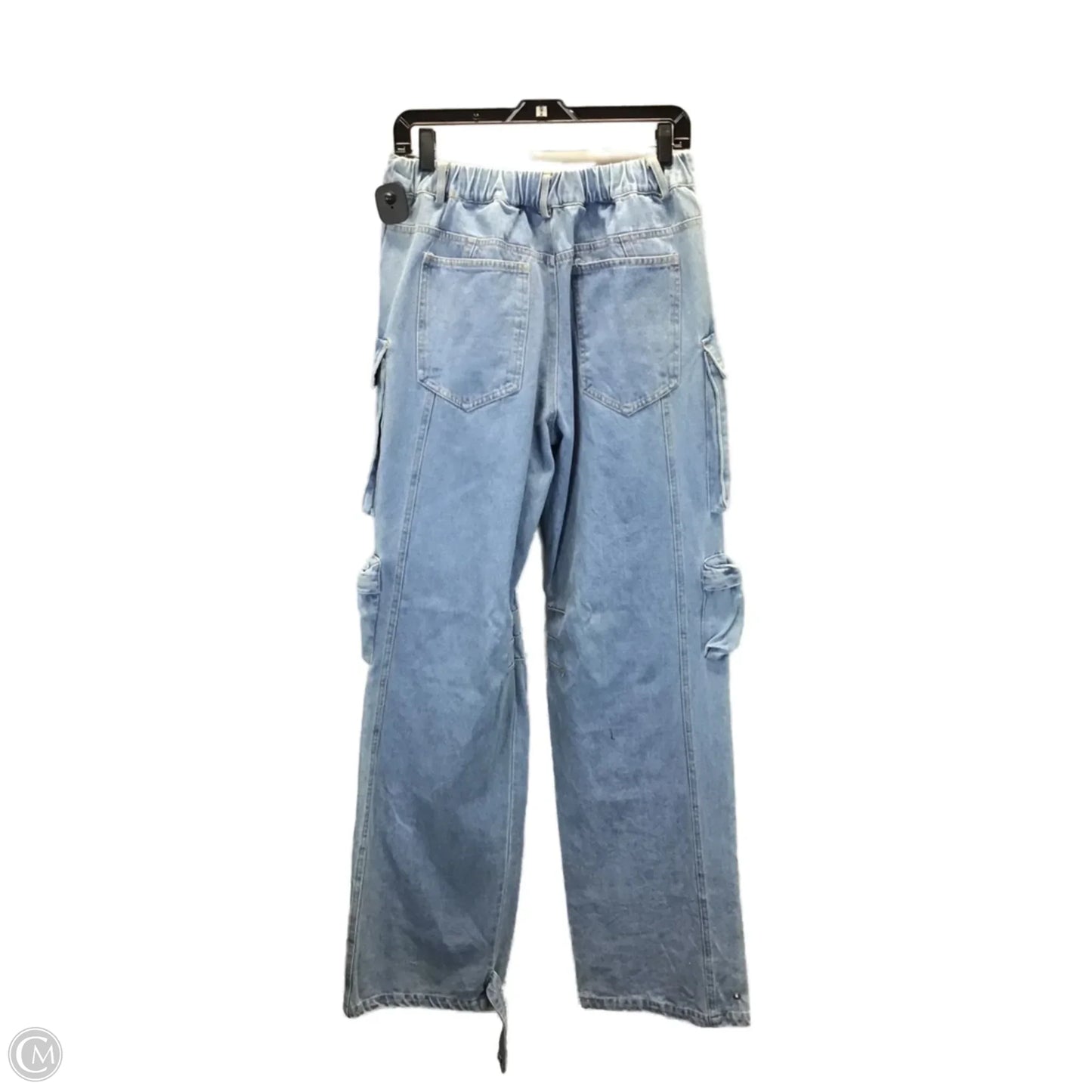 Pants Cargo & Utility By Clothes Mentor In Blue Denim, Size: M