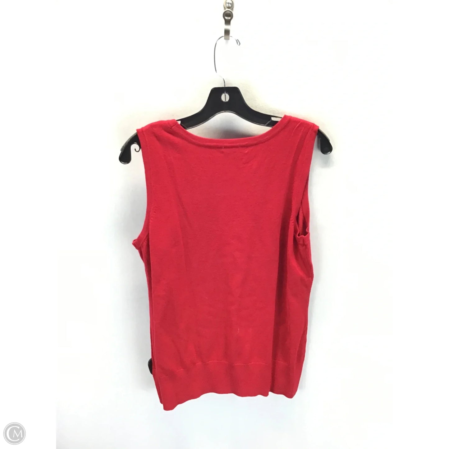 Sweater 2pc By Charter Club In Red, Size: L