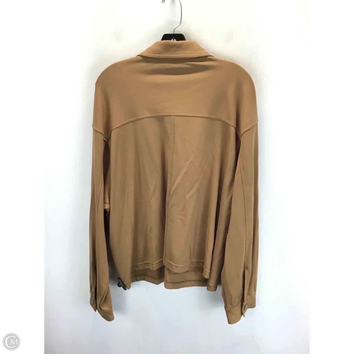 Jacket Shirt By Max Studio In Brown, Size: Xl