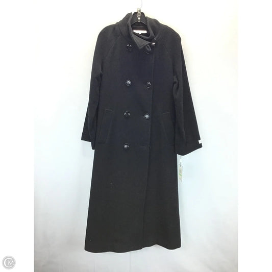 Coat Peacoat By Calvin Klein In Black, Size: 8