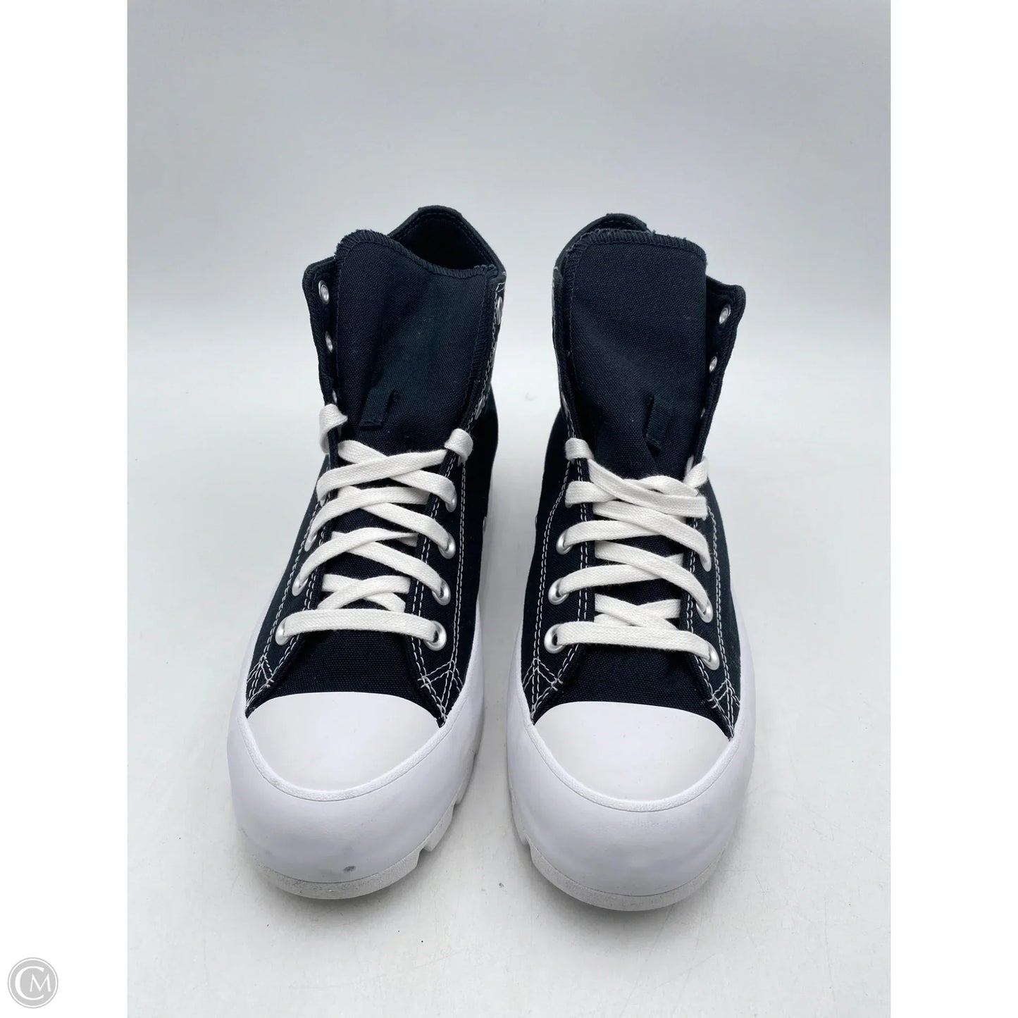 Shoes Sneakers By Converse In Black & White, Size: 10