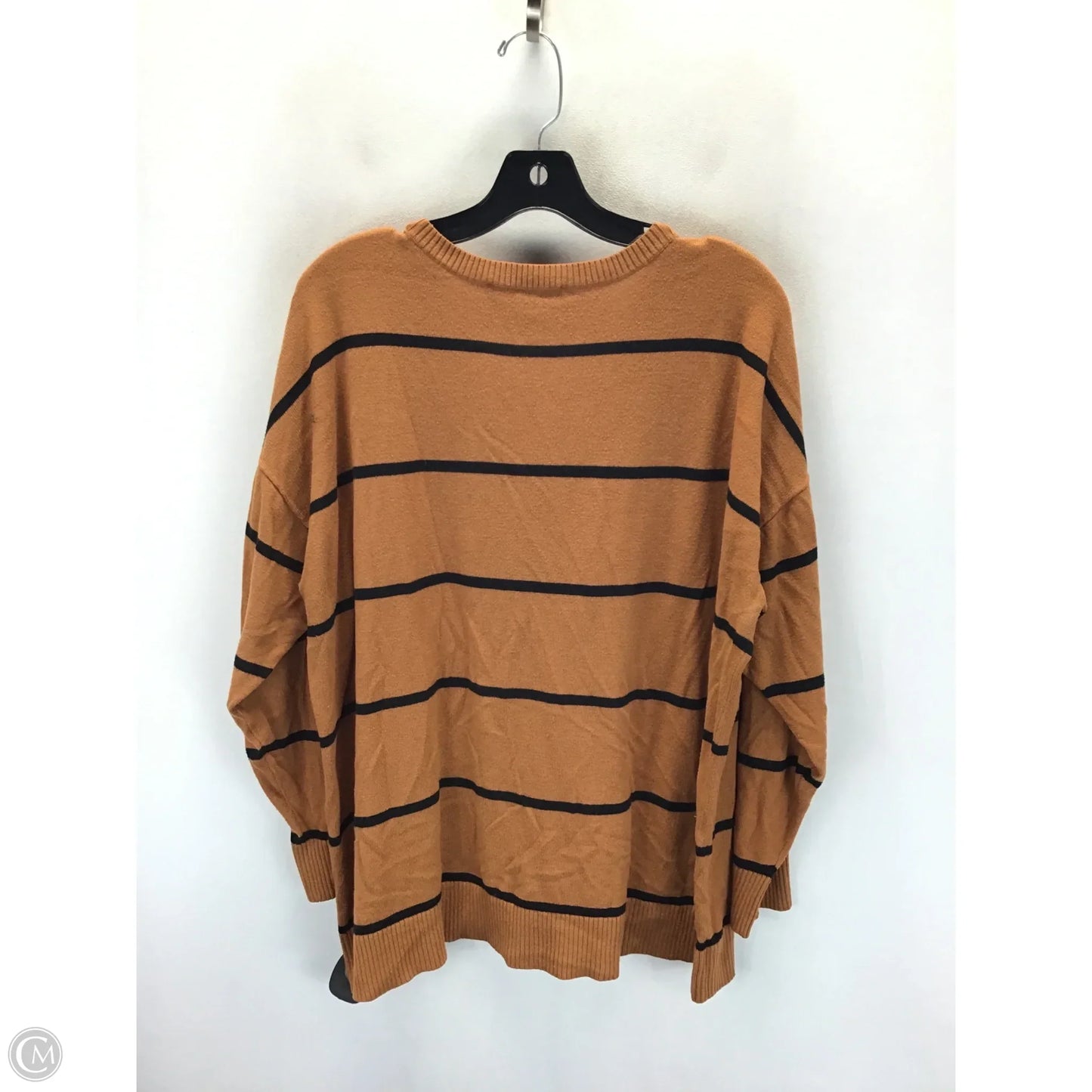 Sweater By Loft In Black & Brown, Size: 2x