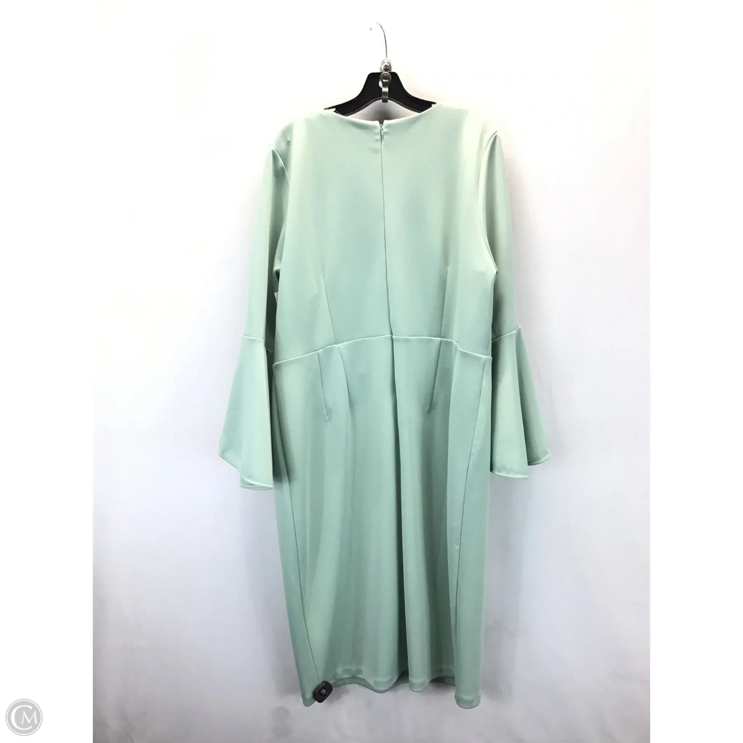 Dress Casual Midi By Eloquii In Green, Size: 20