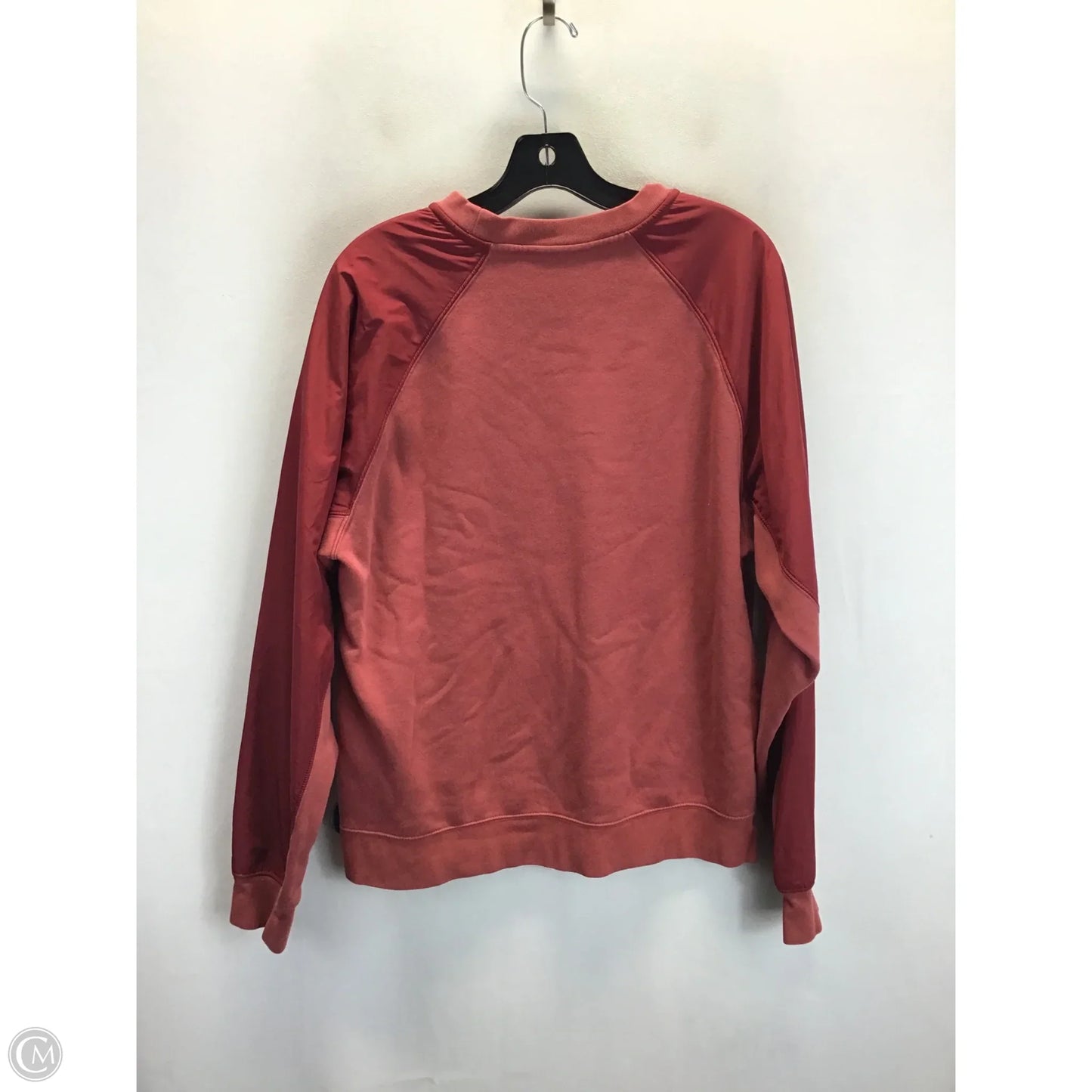 Athletic Sweatshirt Crewneck By Nike Apparel In Red, Size: M