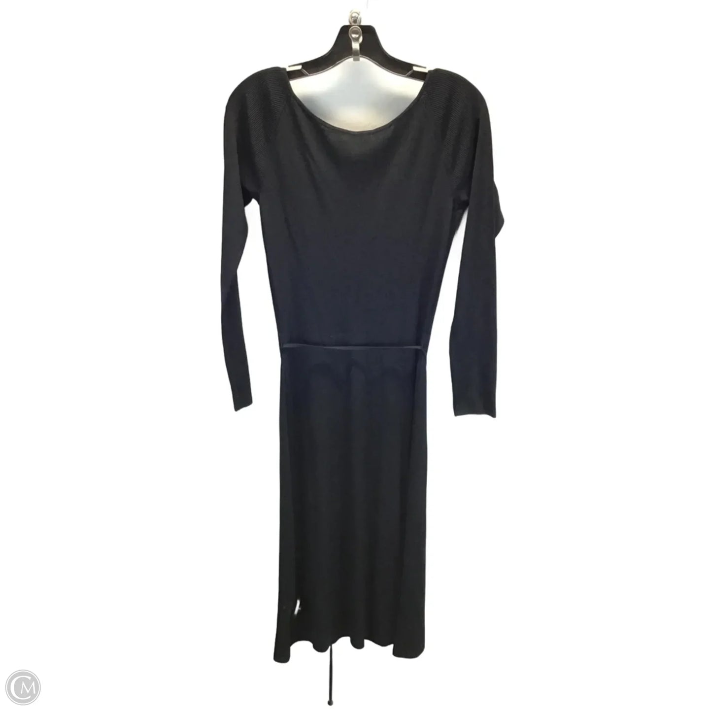 Dress Casual Midi By Bcbgmaxazria In Black, Size: S