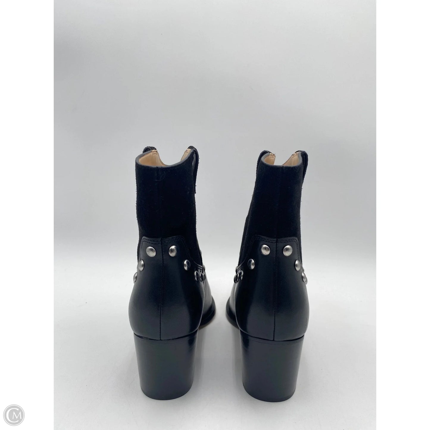 Boots Designer By Coach In Black, Size: 10
