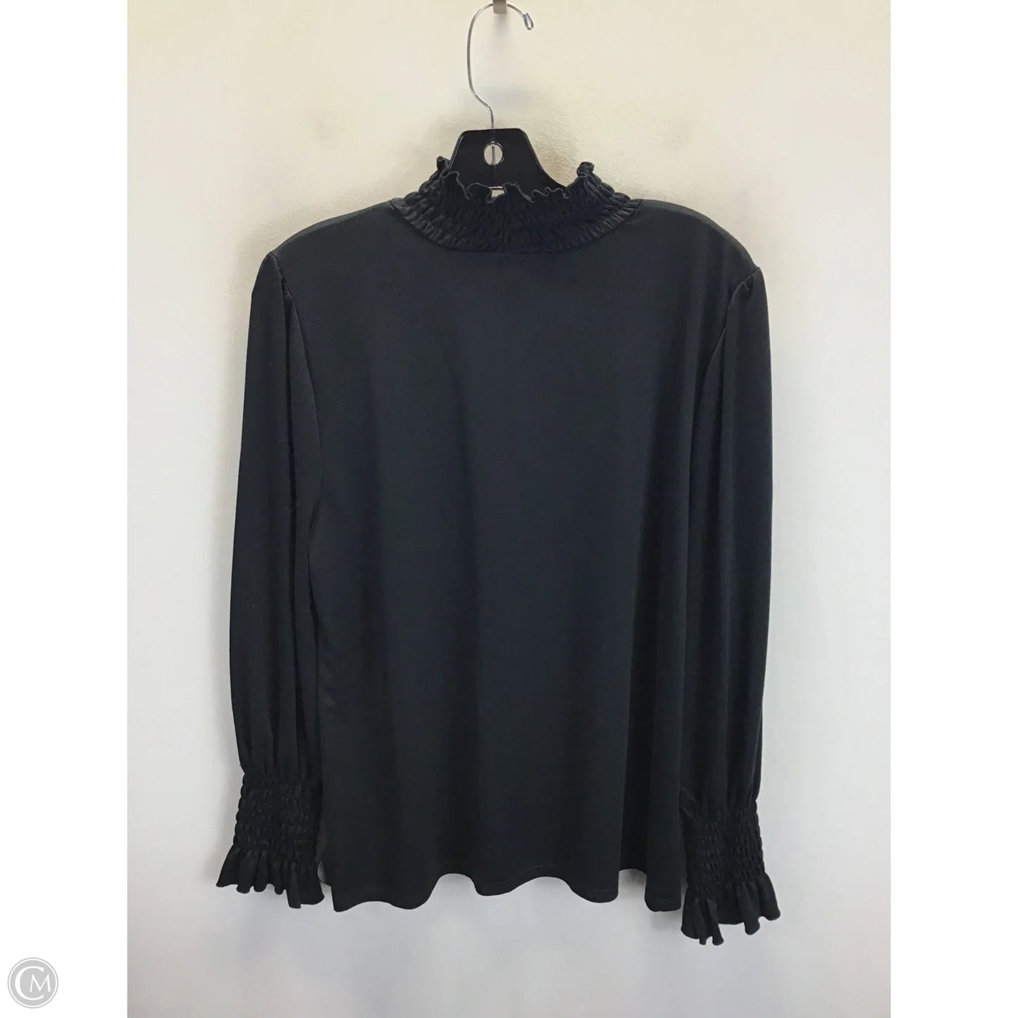 Top Long Sleeve By Clothes Mentor In Black, Size: Xl