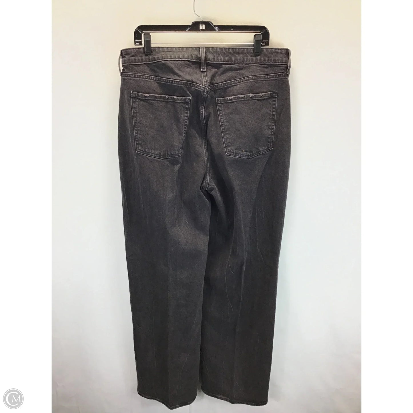 Jeans Wide Leg By Old Navy In Black, Size: 14